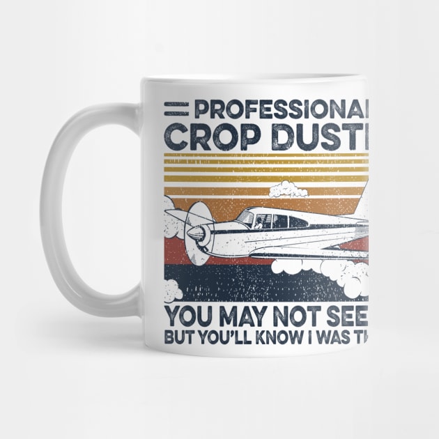 Professional Crop Duster by Sunset beach lover